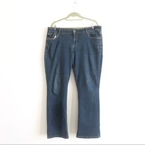 Torrid Denim Mid Rise Slim Bootcut Jeans Sz 20